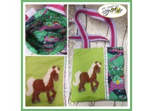 Stickdatei - Pferd Satin